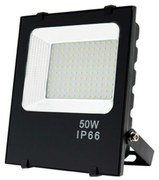 Faro proiettore Led 50W Nero da esterno IP65 Bianco Neutro 4500K M LEDME