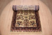 Sarouk Tappeto 250x90 (Indian) Annodato A Mano