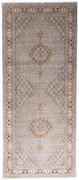 Tabriz Tappeto persiano 340 x 140 Beige (Iran) Annodato A Mano