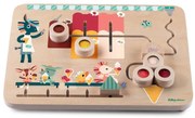 Lilliputiens - Pannello in legno - Labirinto di gelato