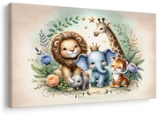 Quadro su tela – Squadra safari per bambini