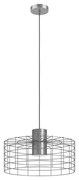 Lampadario Moderno Milligan grigio E27 Ø48cm EGLO