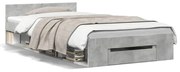 Giroletto Cassetto Grigio Cemento 75x190 Cm Legno Multistrato /