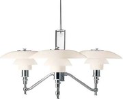 PH 3/2 Akademi Lampada a Sospensione Chrome Plated - Louis Poulsen