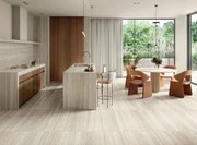 Piastrella da rivestimento interno ed esterno 120 x 280 cm Sp. 6 mm rettificato Paradiso in gres porcellanato satinato avorio traffico medio forte (pei 3/5) R10 3.36 mq