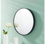 Eglo 425001 - Specchio da parete BANI diametro 40 cm nero
