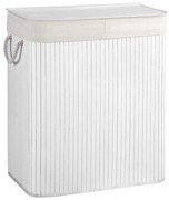 Cesto per la biancheria GUS bianco