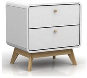 Comodino bianco Caitlin - Støraa