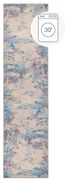 Runner lavabile blu-viola in fibra riciclata 60x230 cm Reid - Flair Rugs