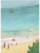 Isidore Leroy Carta da parati panoramica Surf Landes - 4/5/6