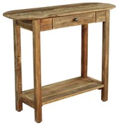 JOMA - tavolino con cassetto in pino riciclato