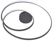 Plafoniera LED ZEFIRA LED/40W/230V 4000K diametro 50 cm antracite