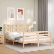 Giroletto con testiera 140x200 cm in legno massello