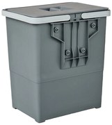 Cestino per rifiuti in plastica incorporato da 18 l Easy - Elletipi