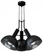 Lampadario a sospensione con filo BUFFI 3xE27/60W/230V