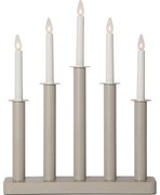 Decorazione luminosa natalizia beige Plate - Star Trading