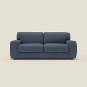 Cloud Divano letto materasso H17 cm dai morbidi cuscini in tessuto impermeabile T06 blu