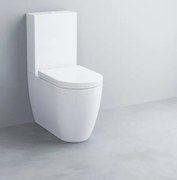 Cielo smile mini wc monoblocco bifunzionale senza sedile senza cassetta scarico parete trasformabile bianco lucido