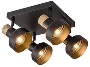 Rabalux 73058 - Faretto SASKIA 4xE14/15W/230V