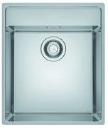 Lavello integrato 1 vasca FRANKE Maris inox L 43 x L 51 cm argento