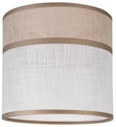 Paralume di ricambio ANDREA E27 Ø16 cm beige/grigio