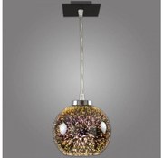 Kemar NP/1/D3 - Lampadario a sospensione con filo KULE 3D 1xE27/60W/230V
