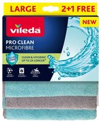 Set di panni per pulire in microfibra 6 pz Pro Clean – Vileda