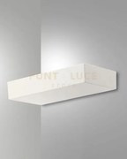 Emma applique bianca a led 3000k - 41w - 3750 lm dimmerabile