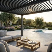 NIMBUS - pergola bioclimatica in alluminio 4x4