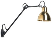 Lampe Gras - 122 Applique da Parete Nero/Ottone Lampe Gras