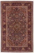 Kashan Tappeto 210 x 130 (Iran) Annodato A Mano