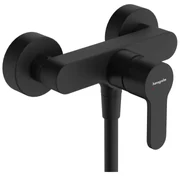 Rubinetto per doccia getto aerato monocomando STAMIS S nero opaco HANSGROHE