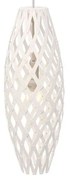 David Trubridge - Hinaki Lampada a Sospensione H50 Bianco 2 Lati David Trubridge