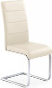 Sedia K85 ecopelle crema