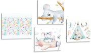 Set di quadri – Per bambini in colori splendidi