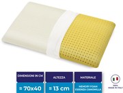 Cuscino Camomilla in MyMemory Foam a base d’acqua alle essenze naturali – altamente traspiranti