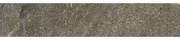 Piastrella battiscopa Hellir in monocottura smaltata marrone beige azzurro L 60 x H 8 cm x Sp 9 mm