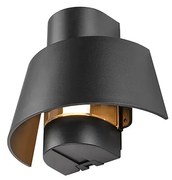 SLV - Photoni Applique da Esterno Conical Black SLV