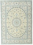 Nain Tappeto persiano 250x350 Beige (Iran) Annodato A Mano