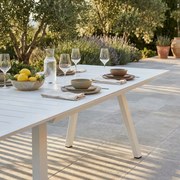 SPLENDOR - tavolo da giardino allungabile in alluminio