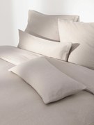 Copripiumino in flanella con motivo a spina di pesce Wanda