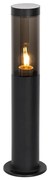 Lampada da palo moderna per esterni nera 45 cm IP44 - Rox