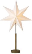 Markslöjd 706214- Decorazione natalizia. SPERANZA 1xE14/6W/230V Ø 45 cm pino/crema.