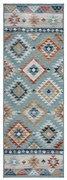 Passatoia blu per esterni 80x230 cm Avery Blue - Flair Rugs