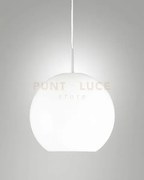 3780-50-102 edison solo vetro bianco d.30cm completo di cavo x kit ...