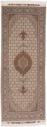 Tabriz Tappeto 80x210 (Iran) Annodato A Mano