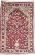 Cashmere Silk Tappeto 180x130 (Indian) Annodato A Mano