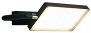 Applique led book nera 18w 1820lm 3200k 22,5x15x10cm led-book-ap-nero