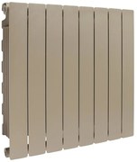 Radiatore acqua calda PRODIGE MODERN in alluminio, 8 elementi, interasse 600 mm, bronze