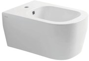 Bidet sospeso bianco lucido tutto evo + kit di fissaggio OLYMPIA CERAMICA L 36 x H 42 x P 53 cm